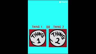 There should be a thing 3! #Thing1 #thing2#thing3