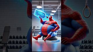 Spider-Man ne kiya gym join 🕸️🕷️| #spiderman #cartoon #viralvideo #youtubeshorts #shortvideo #shorts