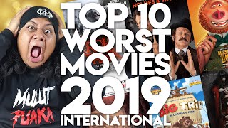 #ZHAFVLOG - TOP 10 WORST MOVIES 2019 (International) | Malaysia Movie Review