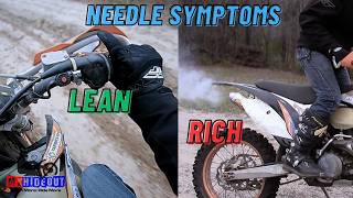 How To Tell If Needle Is Rich or Lean [Jetting  Symptoms \u0026 Sound]