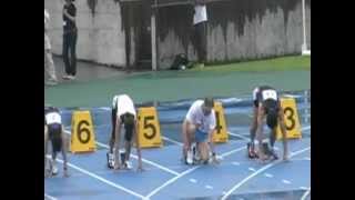 2012.07.01峡中選手権　男子50代・女子100m