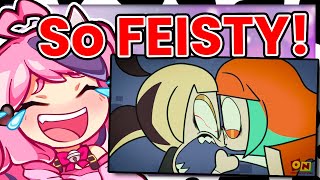 Mousey Reacts to Gigi "I'M NOT AGRESSIVE" Hololive Animation