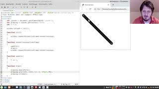 JavaScript Physics Animations Tutorial 1: Creating First Animation