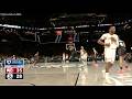 Malachi Smith hits the insane halfcourt buzzer-beater to end the 1st quarter, did not count