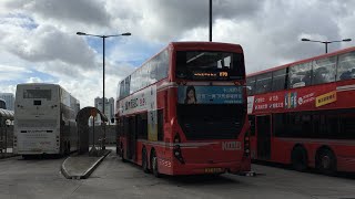 [沙廠脈搏紅𨋢大車臨時不入龍匯道往灣仔北] Hong Kong Bus 九龍巴士 KMB 978 粉嶺華明 - 灣仔北 @ S-43X ATENU1610 VT856［改道不入龍匯道］全程 無剪輯