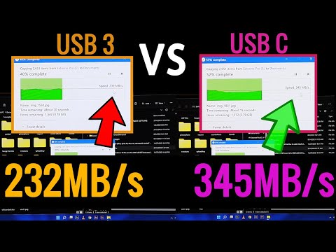 Тест скорости USB Type-C и USB 3.0 Что быстрее?