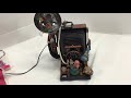 enesco vtg folding camera music lighted animated you oughta be in pictures small world collectible