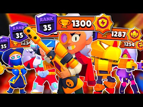 Top 5 Easiest Rank 35s In Solo Showdown (New Meta) | Brawl Stars Guide ...