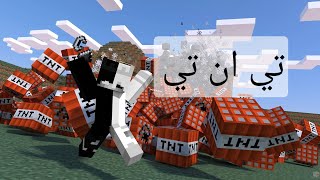 تجربة تي ان تي من جميع الأنوع😱🔥#minecraft