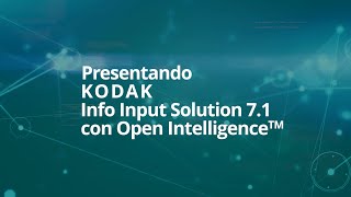 Azure OpenAI - Ahora disponible en KODAK Info Input Solution 7.1