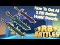 Roblox How To Get All 3 RB Battles Event Host's Swords [RB Battles Event]