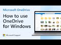 How to use OneDrive for Windows | OneDrive
