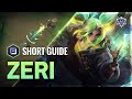 How to Play Zeri ADC in Season 12 | Mobalytics Short Guides