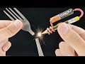 How to make a simple welding machine from Pencil at home! Genius idea