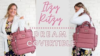 Itzy Ritzy Dream Convertible Diaper Bag in Canyon Rose Review