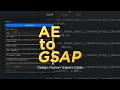 AEtoGSAP for After Effects