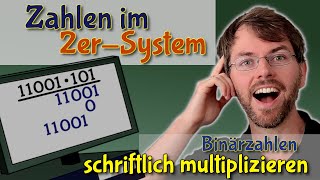 Multiplizieren im Zweiersystem: Binärzahlen multiplizieren mit Beispielen