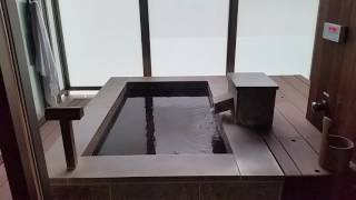 Awesome Private Onsen Hot Springs Tub \u0026 Mountain View - Laforet Club Hakone, Japan