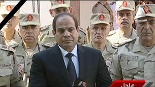 Egypt's president says deadly attack was 'foreign funded'