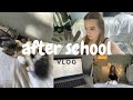 After school vlog 💋 | september, exams coming, studying