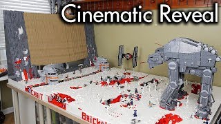EPIC LEGO 'Battle of Crait' MOC - Full Cinematic Reveal!