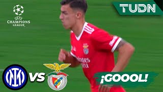 ¡GOL QUE NO ALCANZA! ¡Golazo de Musa! | Inter 3-3 Benfica | UEFA Champions League 2022/23 4tos