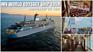 MV WORLD ODYSSEY SHIP TOUR | Semester at Sea