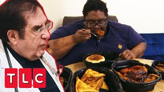 Dr. Now Meets 600-lbs Man Who Can’t Stop Getting Food Deliveries | My 600-lb Life