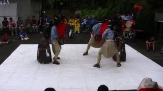 平成28年 長根神社秋季例大祭 宿 獅子舞 女獅子隠し