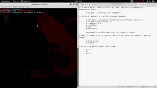 Install Python in Kali Linux! Easy method , 2017