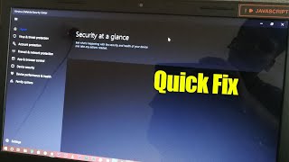 How to Fix Windows defender security at a glance - Windows 10/11 [Link Updated✔]