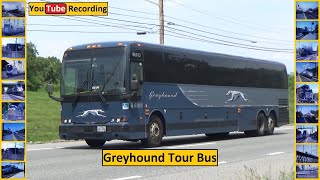 Greyhound Tour Bus - YouTube Recording