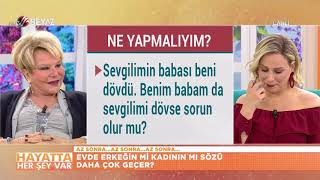 Sevgilimin babası beni dövdü!