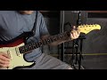 bacchus universe series stratocaster demo