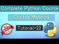 Python Center String Method