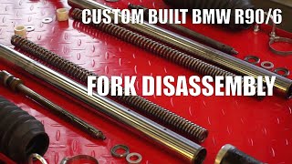 BMW R90/6 - Fork Disassembly - Ep 06