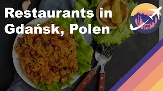 Restaurants in Gdańsk, Polen