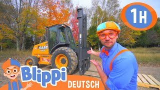 Blippi fährt Gabelstapler | Blippi Deutsch | Abenteuer und Videos für Kinder