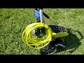 ryobi 2300 psi electric pressure washer initial impression