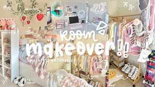 cozy room makeover ☁️🌿 [ikea, aliexpress haul, building + decorating]
