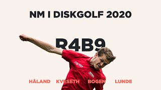 NM i diskgolf 2020 | Finale, B9 | Lunde, Håland, Bogen, Kveseth