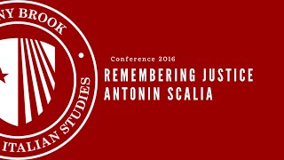 Scalia Conference, Part 8 of 10  Stefano Dambruoso