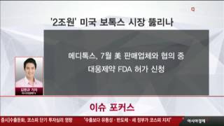 '2조원' 미국 보톡스 시장 뚫리나