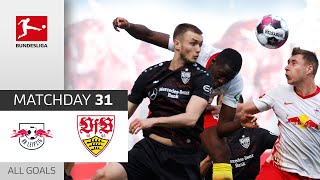 Leipzig keep title race going! | Leipzig - VfB | 2-0 | All Goals | Matchday 31 – Bundesliga 20/21