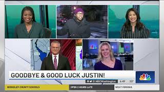 A Big Farewell to Justin Finch as He Signs Off From News4 | NBC4 Washington