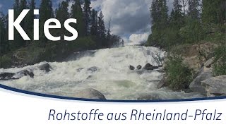 Rohstoffe aus Rheinland-Pfalz: Kies