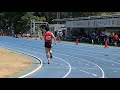 日体大記録会　男子1500m　第1組　2019年5月11日