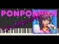 Synthesia - きゃりーぱみゅぱみゅ - PONPONPON - Kyary Pamyu Pamyu