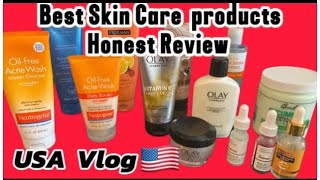 Best Skincare Products || Honest Review || My Skincare Routine || Neutrogena Products ||Olay Beauty