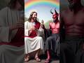 Jesus vs the devil 👿 Love #love  #jesus #fy #cristain #viral #fe #jesuschrist